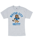 Ink Detroit - Motor City Gritty Lions T-Shirt - Ash - Ink Detroit