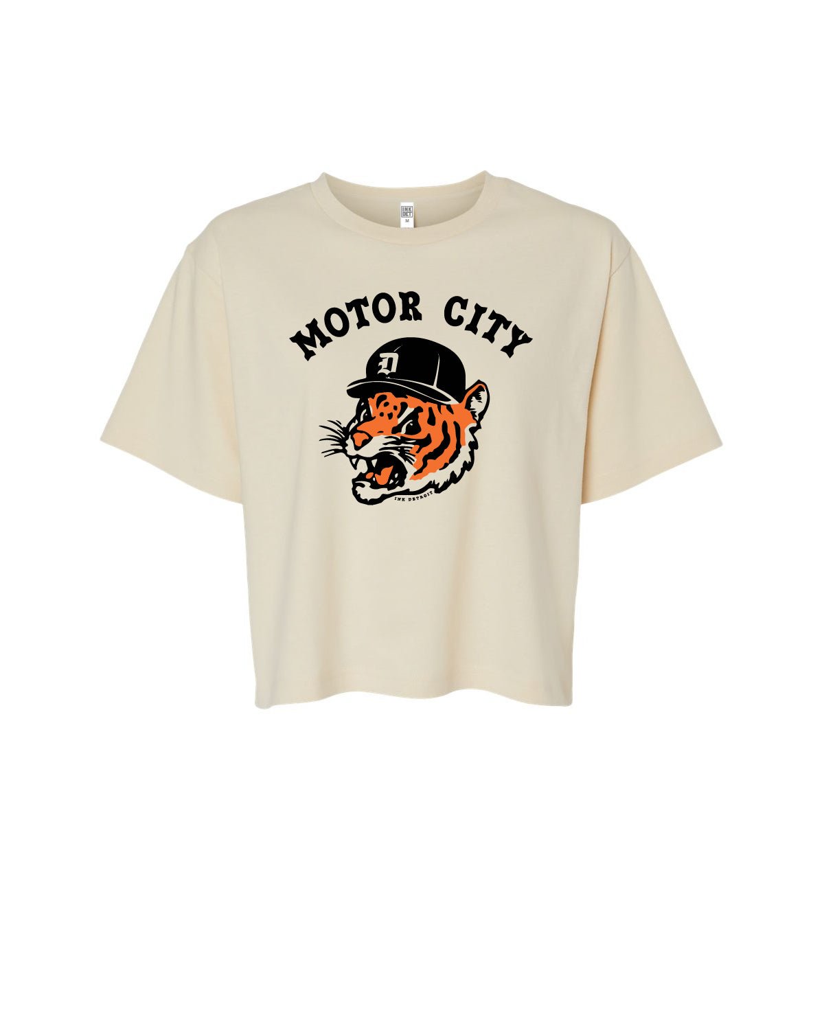 Ink Detroit - Motor City Kitty Women's Boxy Tee - Available in 2 Colors - Ink Detroit