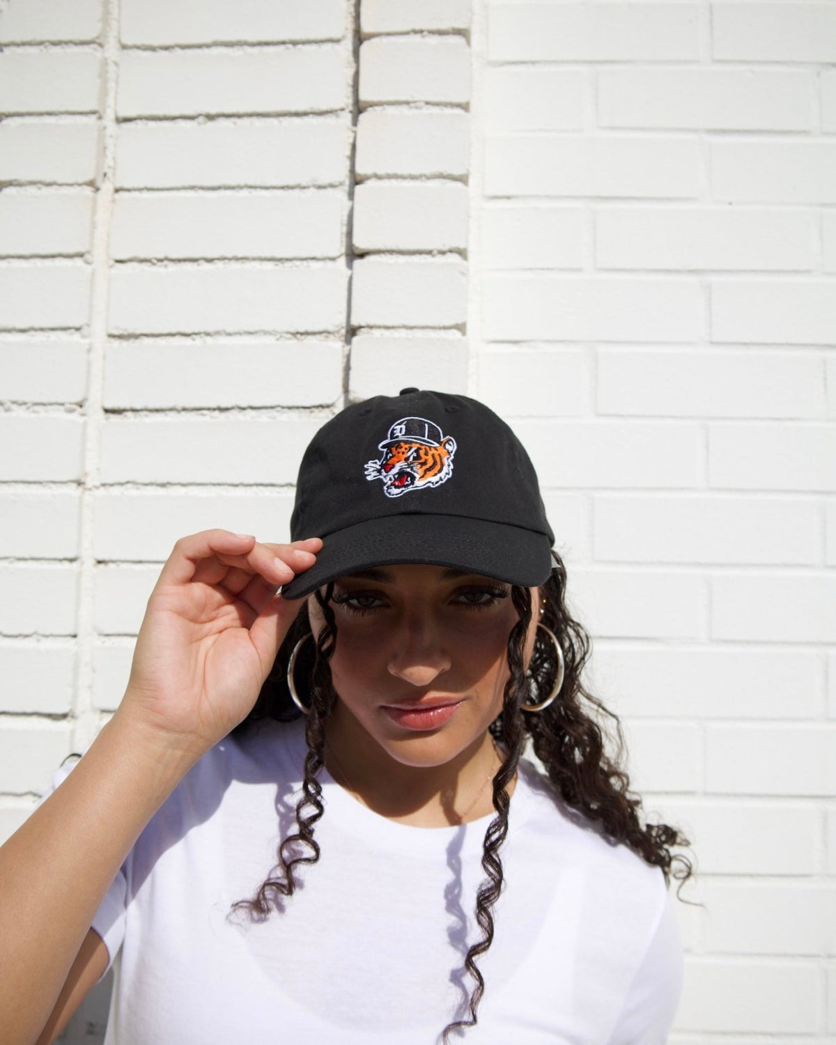 Ink Detroit Motor City Kitty Dad Cap - Available in 2 Colors - Ink Detroit