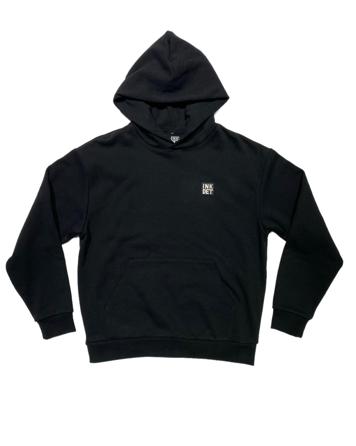 Ink Detroit - Motor City Kitty Premium Heavyweight Hoodie - Black - Ink Detroit