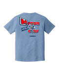 Ink Detroit - Motor City Piston T-Shirt - Pigment Washed Denim - Ink Detroit