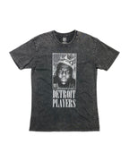 Ink Detroit My Detroit Players Mineral Wash T-Shirt - Black - Ink Detroit