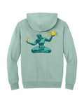 Ink Detroit - New Spirit of Detroit Premium Hoodie- Dusty Blue - Ink Detroit