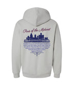 Ink Détroit - (New) Paris of the Midwest Premium Heavyweight Hoodie - Smoke - Ink Detroit