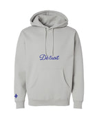 Ink Détroit - (New) Paris of the Midwest Premium Heavyweight Hoodie - Smoke - Ink Detroit