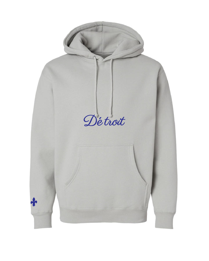 Ink Détroit - (New) Paris of the Midwest Premium Heavyweight Hoodie - Smoke