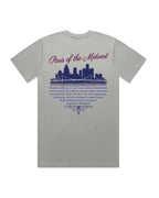 Ink Détroit - (New) Paris of the Midwest Premium T-Shirt - Storm - Ink Detroit