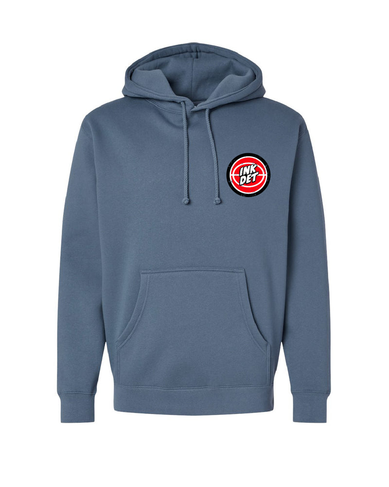 Motor City Piston Hoodie Front