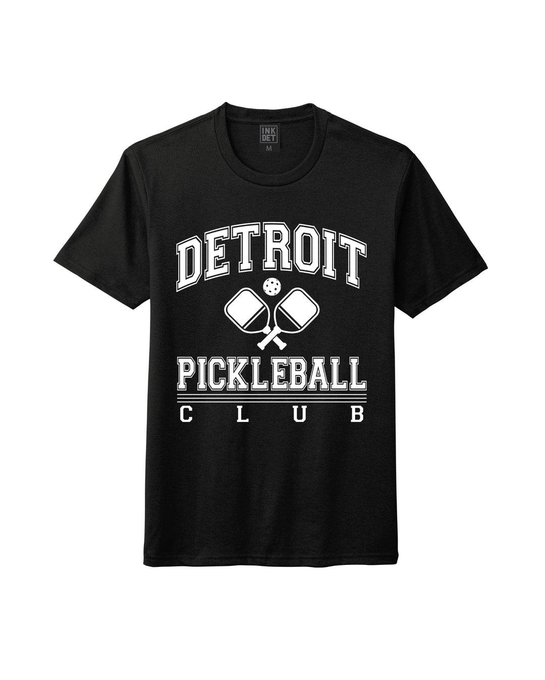 Detroit Pickleball T-Shirt - Black