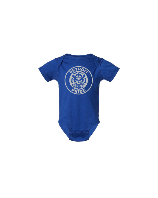 Ink Detroit - Pride Baby Onesie - Royal Blue
