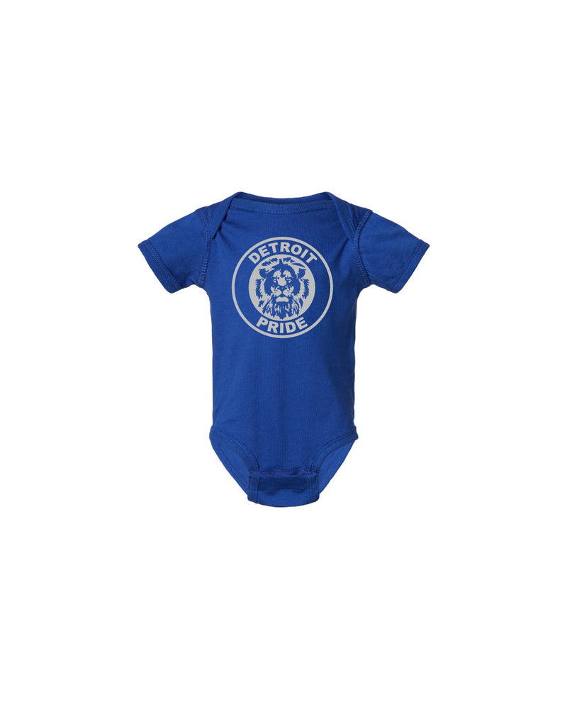 Ink Detroit - Pride Baby Onesie - Royal Blue