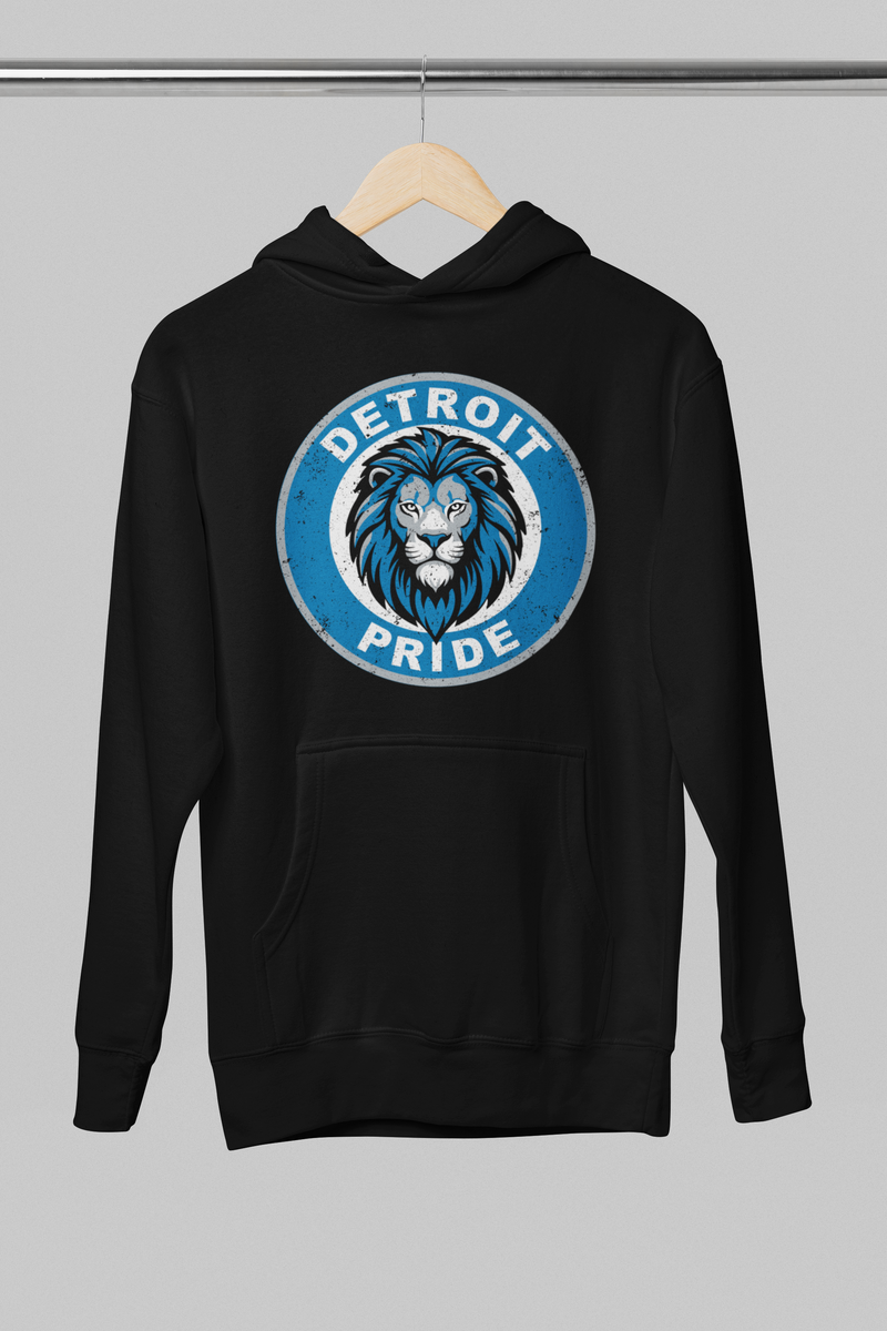 Ink Detroit - Pride Premium Heavyweight Hoodie - Black