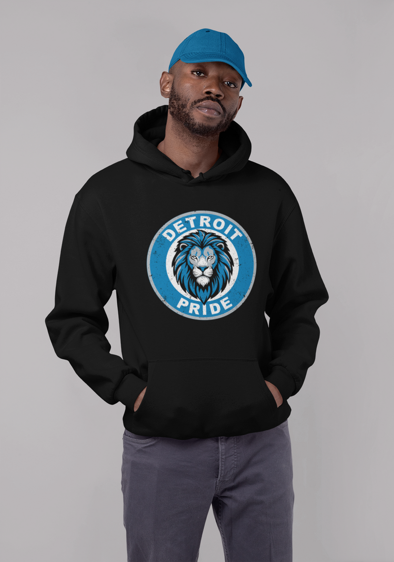 Ink Detroit - Pride Premium Heavyweight Hoodie - Black