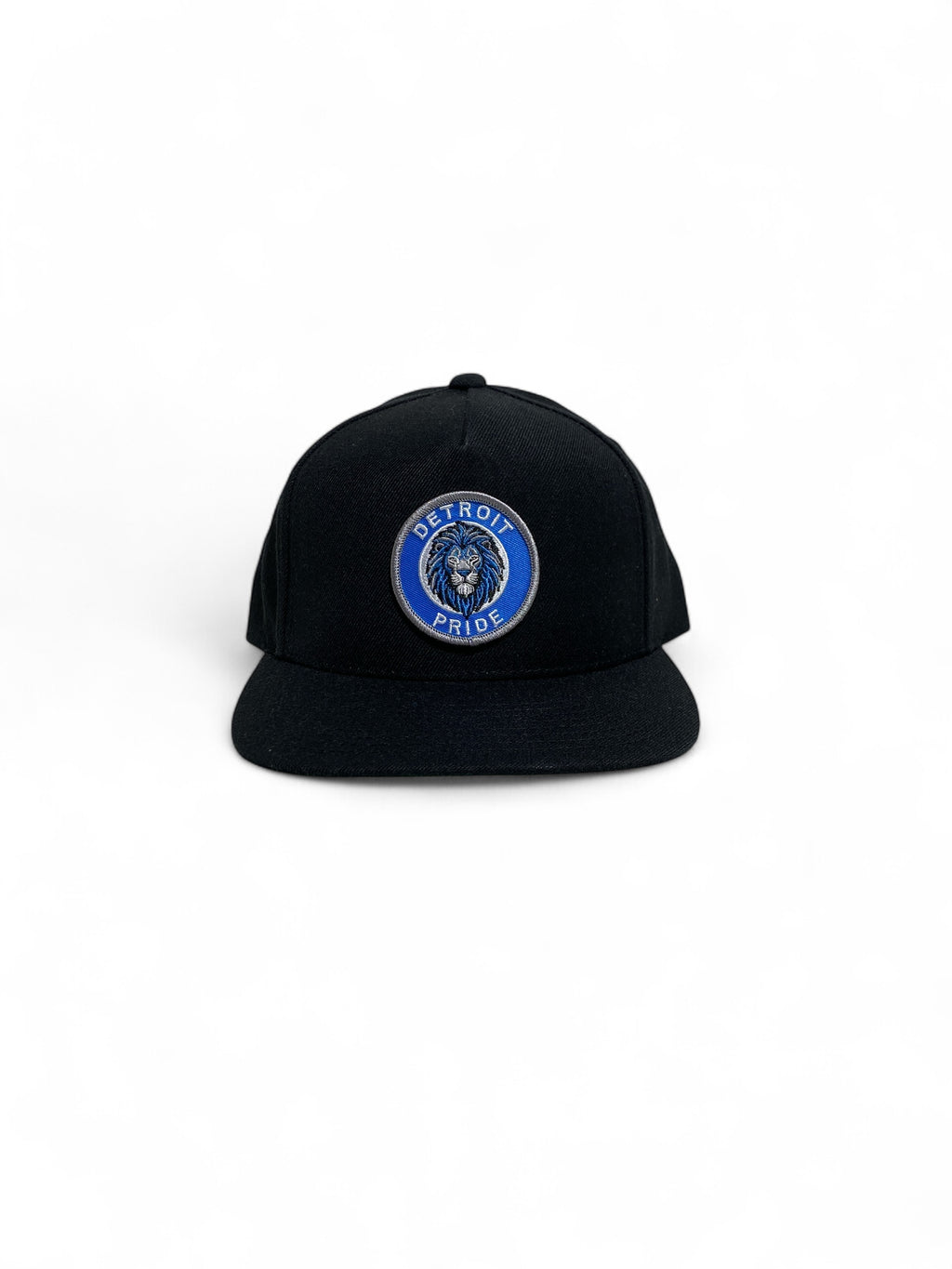 Ink Detroit Pride Football 5 Panel Snapback Hat - Black - Ink Detroit