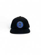 Ink Detroit Pride Football 5 Panel Snapback Hat - Black - Ink Detroit