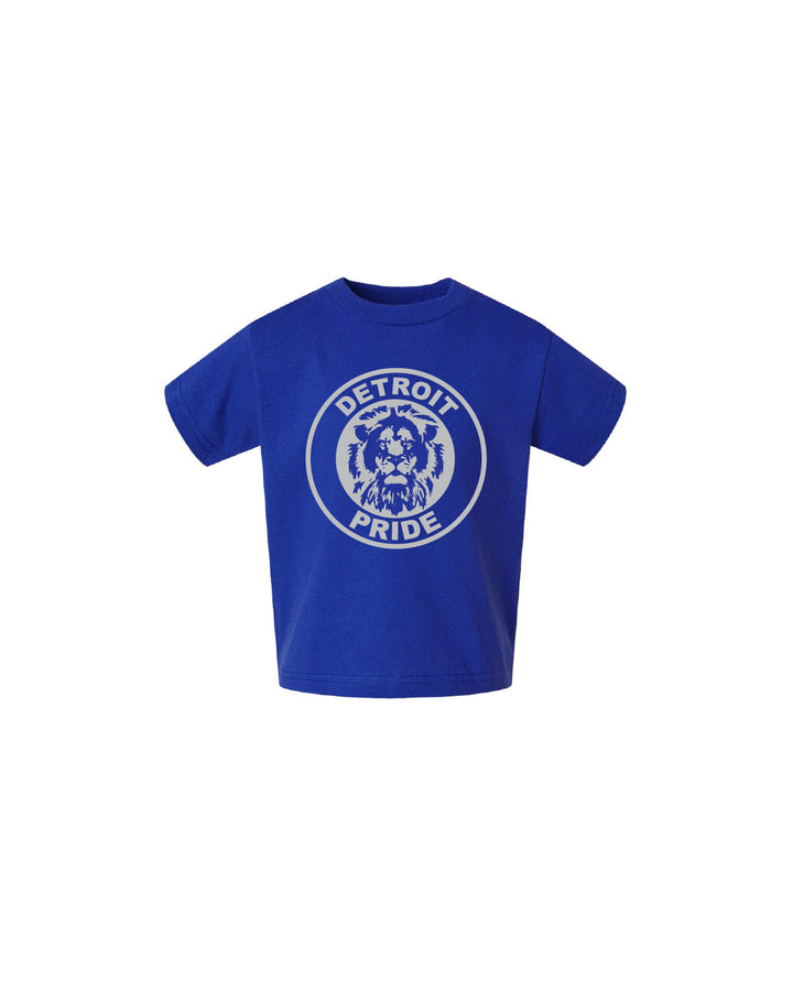 Ink Detroit - Pride Toddler T-Shirt - Heather Royal Blue
