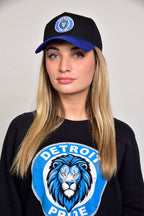 Detroit Pride 5 Panel Two-Tone Cap - Ink Detroit
