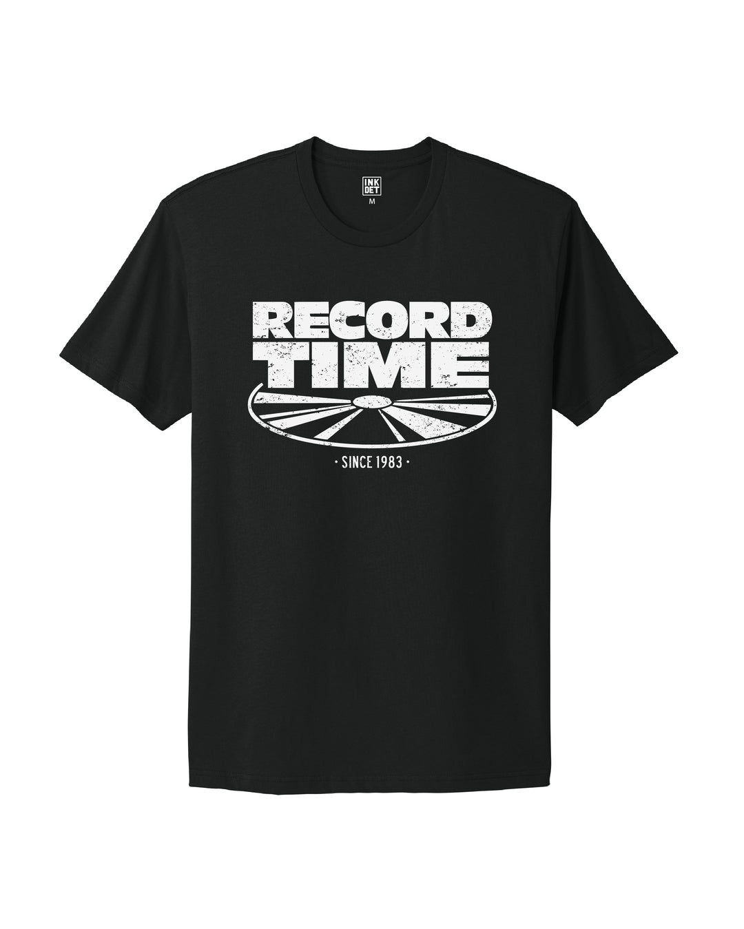Vintage Record Time T-Shirt - Ink Detroit