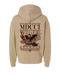 Ink Detroit - Resurget Cineribus Premium Heavyweight Hoodie - Sandstone - Ink Detroit