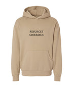 Ink Detroit - Resurget Cineribus Premium Heavyweight Hoodie - Sandstone - Ink Detroit