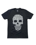 Ink Detroit Skull T-Shirt - Charcoal Grey - Ink Detroit