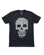 Ink Detroit Skull T-Shirt - Charcoal Grey - Ink Detroit