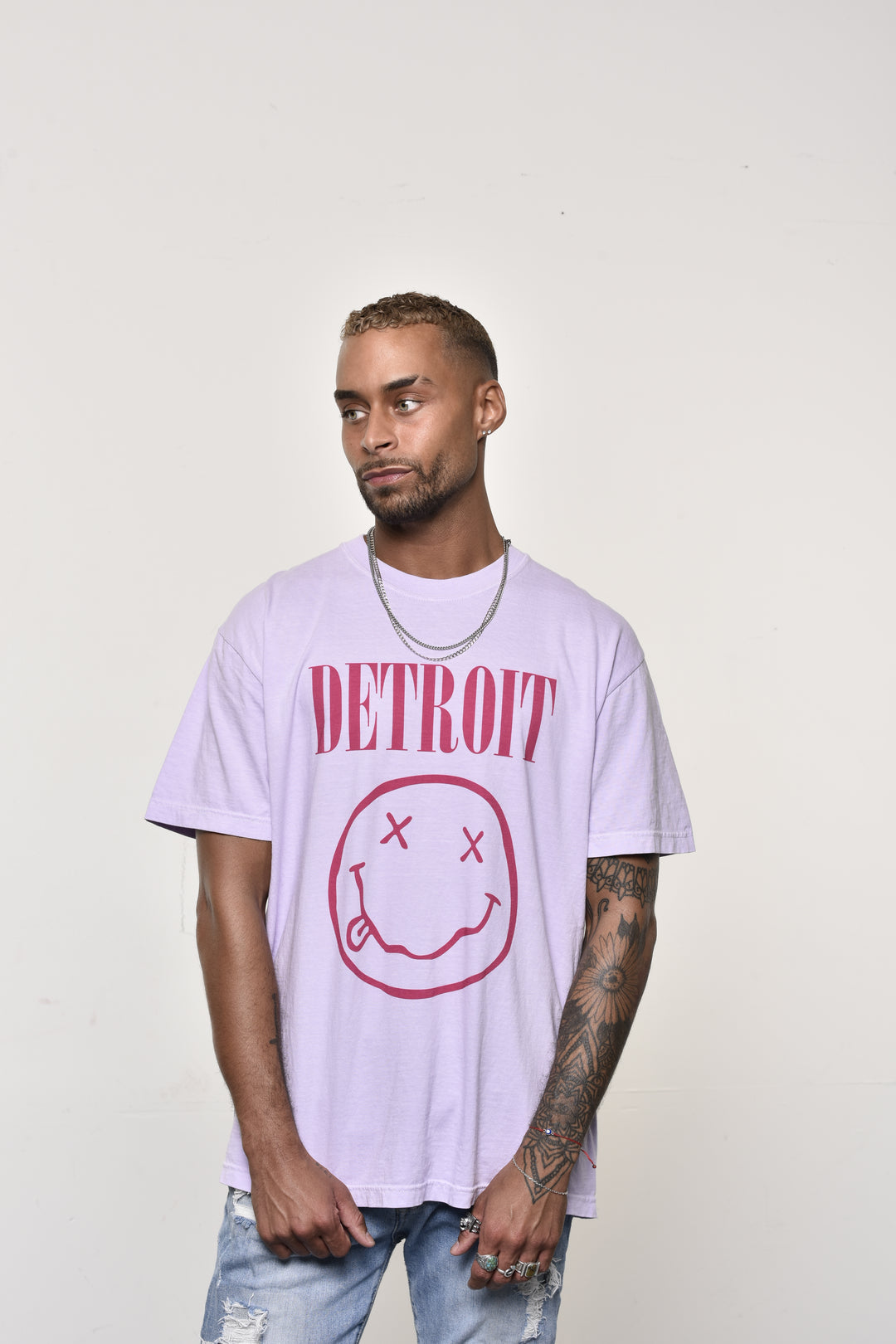 Ink Detroit - Teen Spirit Pigment Dye T-Shirt - Available in 2 Colors