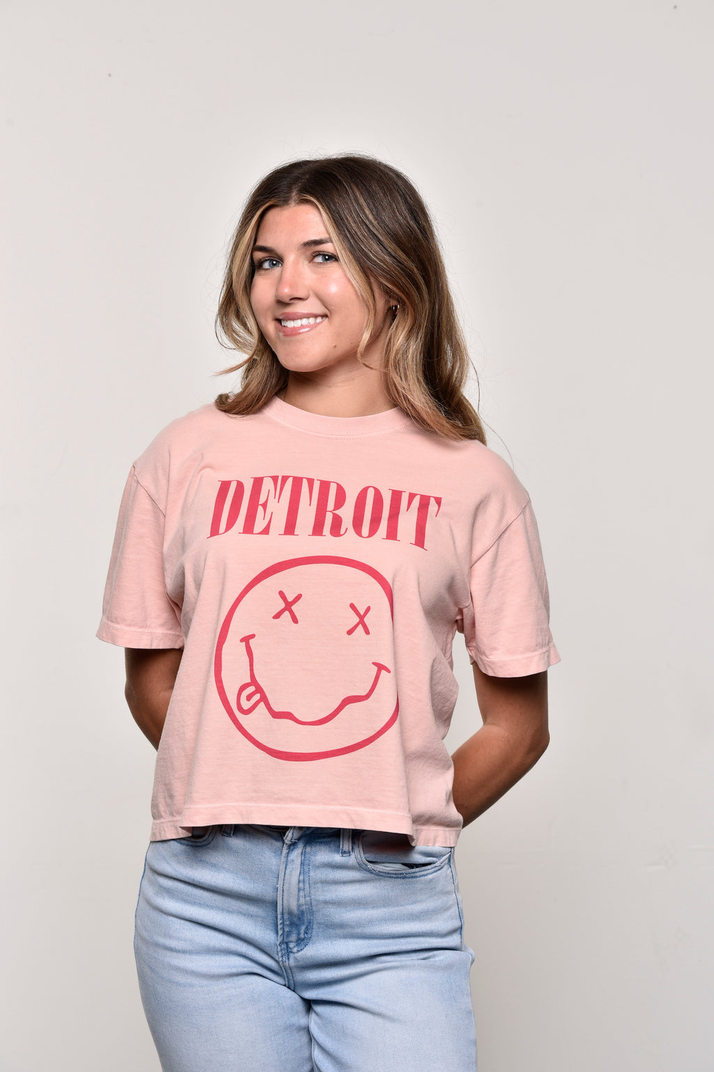 Ink Detroit - Teen Spirit Womens Boxy Tee - Available in 2 Colors - Ink Detroit