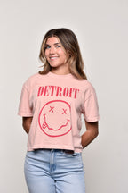 Ink Detroit - Teen Spirit Womens Boxy Tee - Available in 2 Colors - Ink Detroit