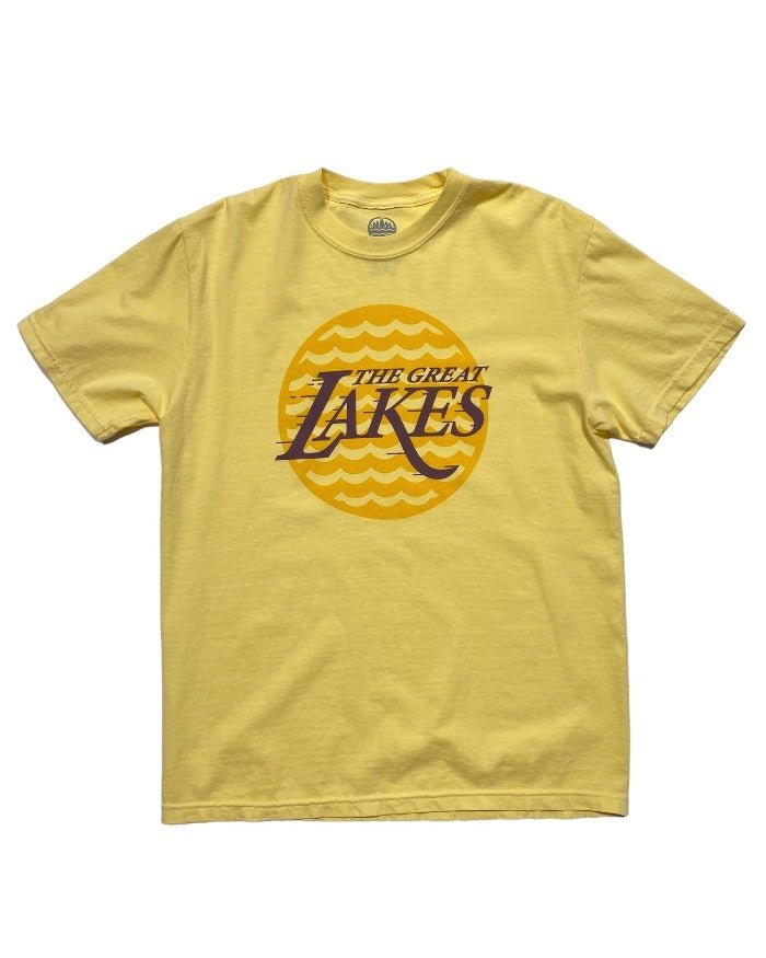 The Great Lakes T-Shirt - Butter - Ink Detroit