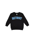Ink Detroit - Football Colorway toddler crewneck sweatshirt - Black - Ink Detroit