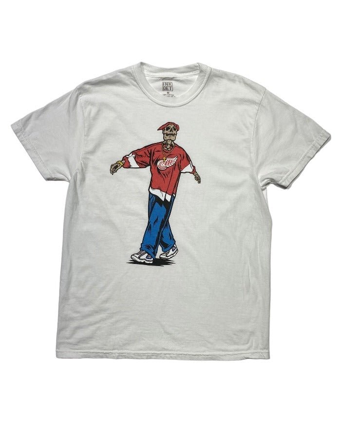 Ink Detroit - Tupac Back from the Dead - Wings Jersey - T-Shirt - White - Ink Detroit