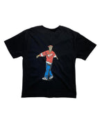Ink Detroit - Tupac Button Up Heavyweight Baseball Jersey - Black - Ink Detroit