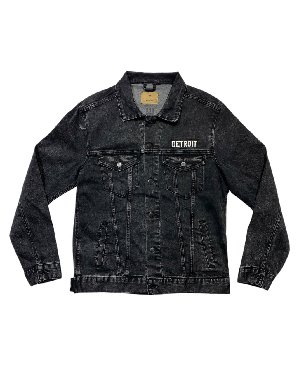 Ink Detroit - Villains Jean Jacket - Black - Ink Detroit