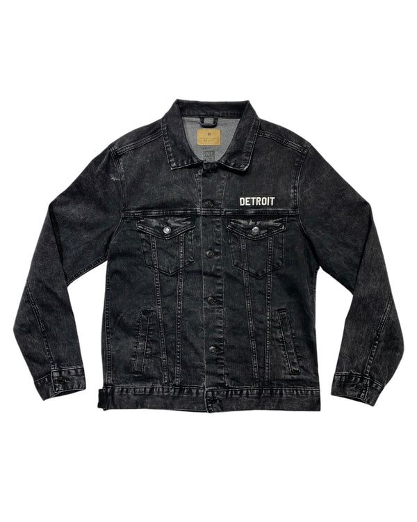 Ink Detroit - Villains Jean Jacket - Black