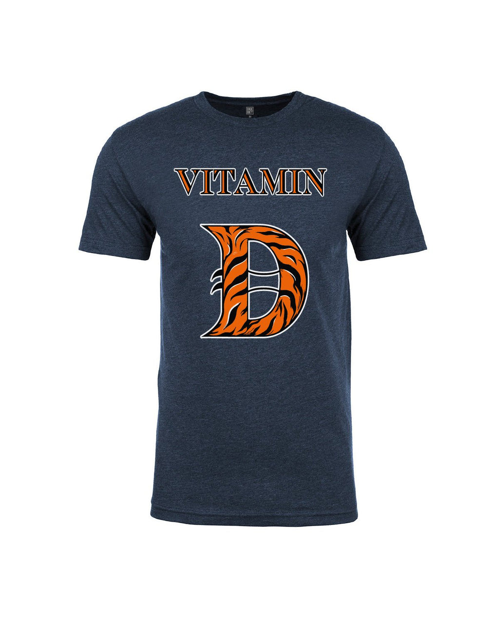 Ink Detroit Vitamin D T-Shirt - Heather Navy - Ink Detroit