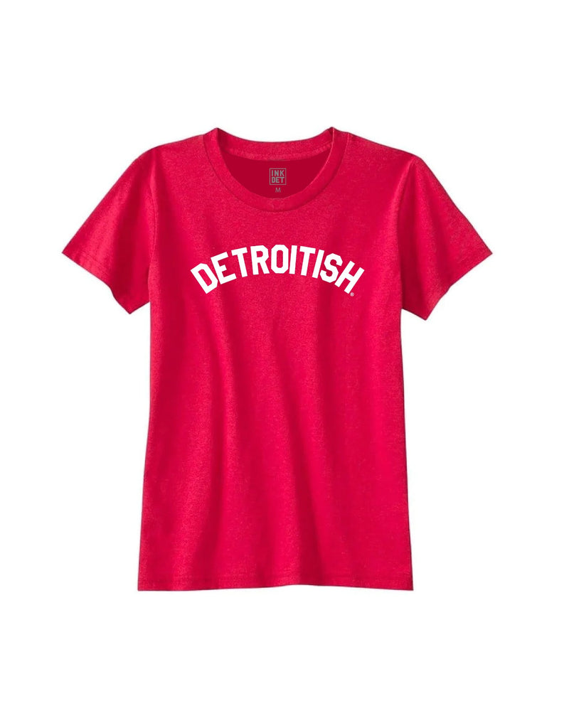Ink Detroit - Detroitish - Youth T-Shirt - Red