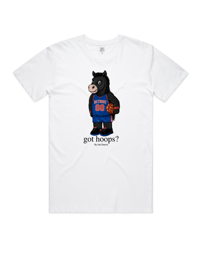 Ink Detroit - Got Hoops? T-Shirt - Available in 2 colors