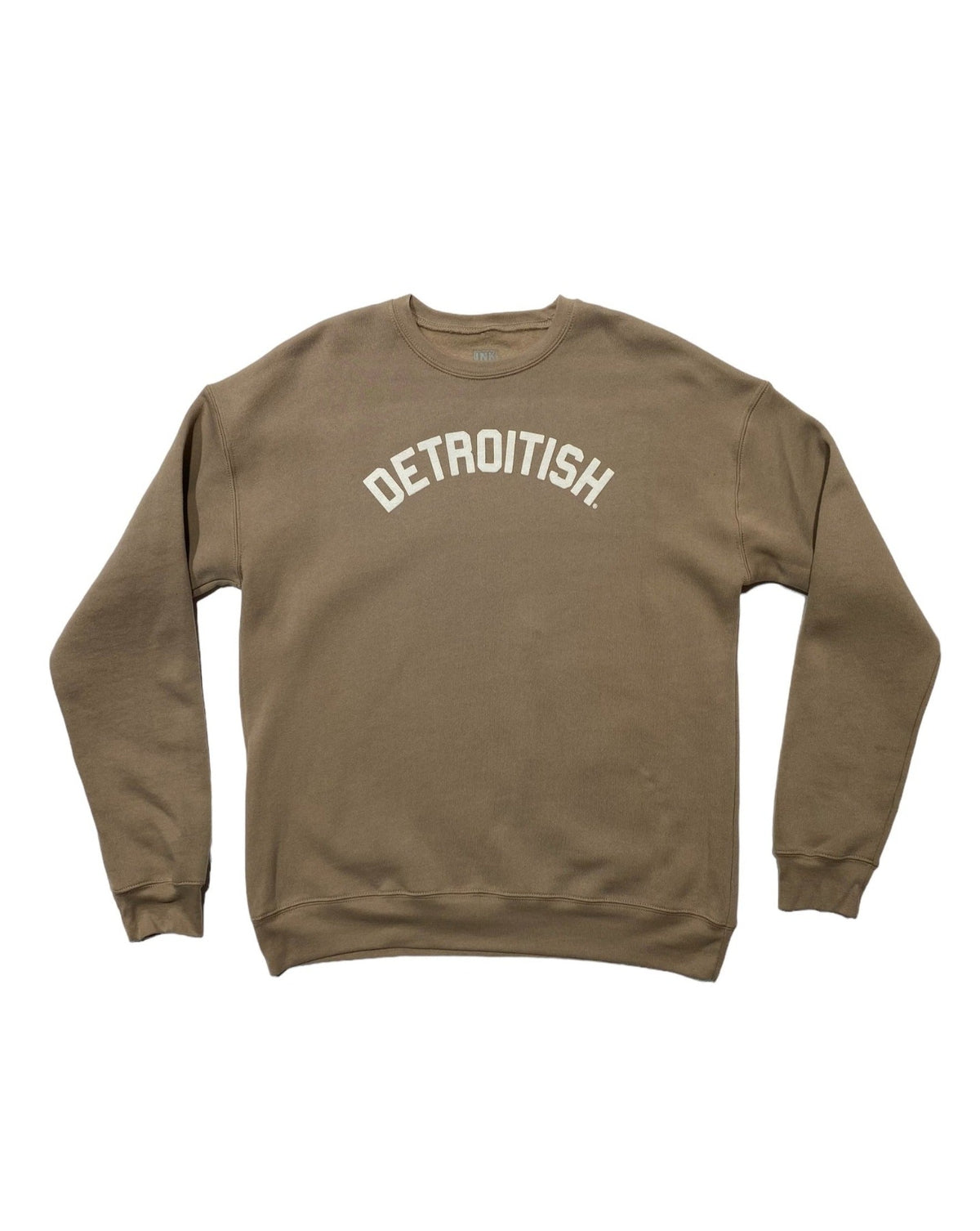 Ink Detroit Detroitish Crewneck Sweatshirt - Tan - Ink Detroit
