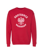 Ink Detroit - Hamtramck knows how to party Red Crewneck - Ink Detroit