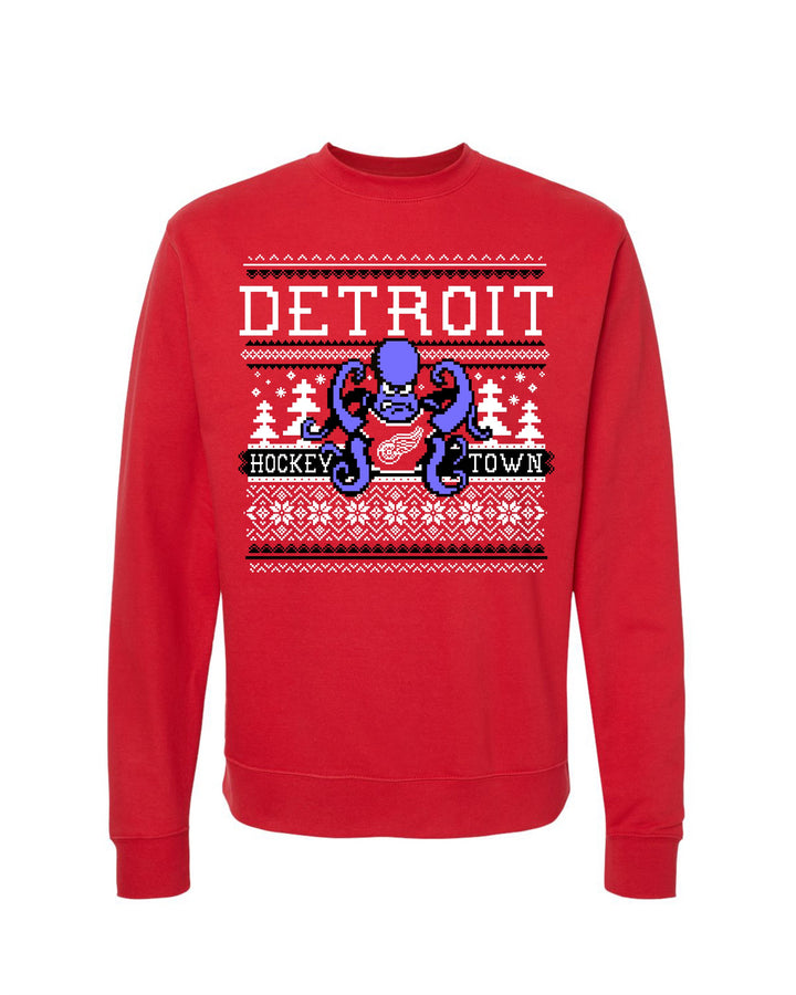 Detroit Hockey Ugly Christmas sweatshirt