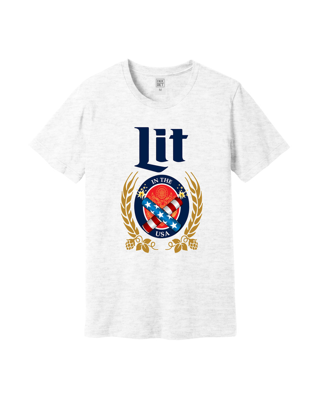Lit in the USA firecracker T-Shirt