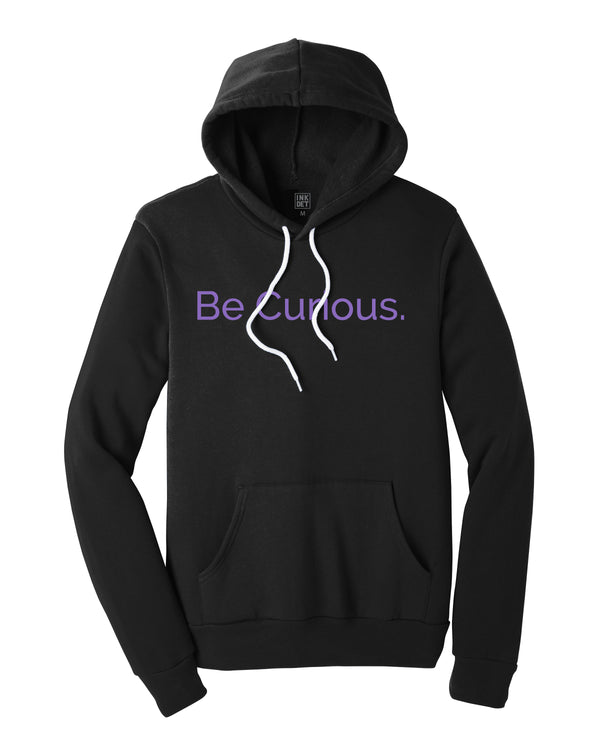 Mara - Be Curious Adult Hoodie - Black