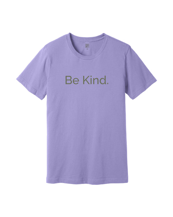 Mara Be Kind Adult T-Shirt Lavender