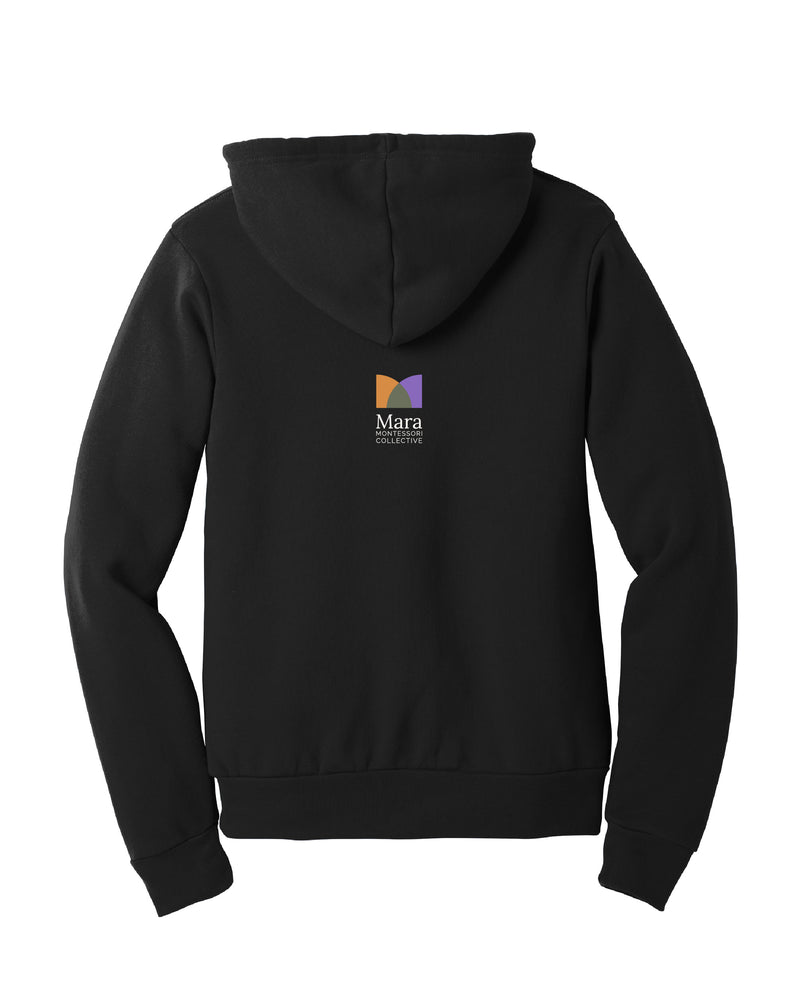 Mara - Be Brave Hoodie - Black
