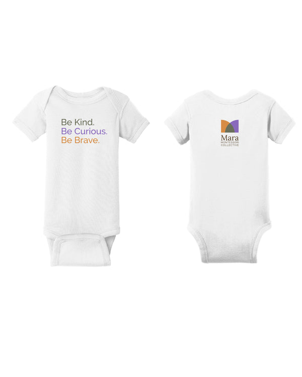 Mara - Baby Onesie - White