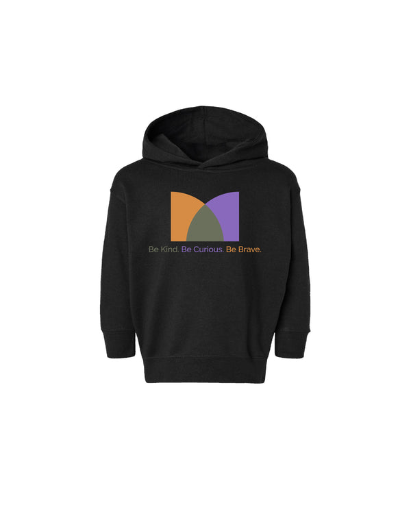 Mara -  Logo Toddler Hoodie - Black