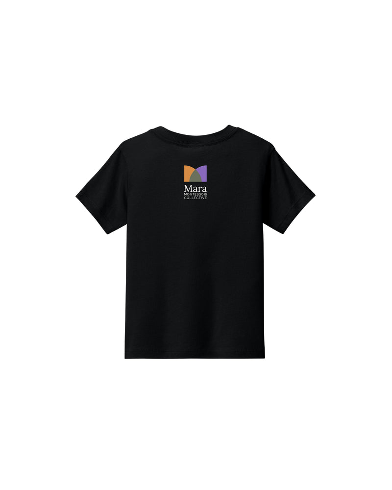 Mara - Logo Toddler T-Shirt - Black