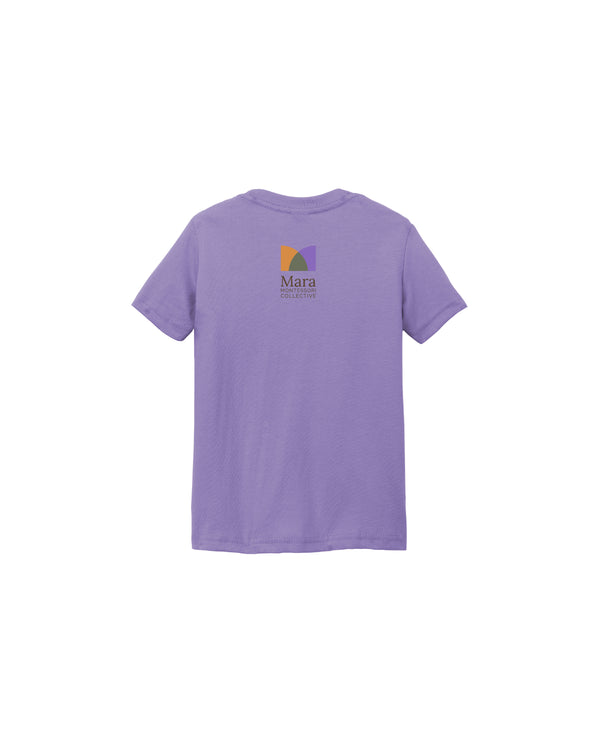 Mara - Logo Toddler T-Shirt - Lavender