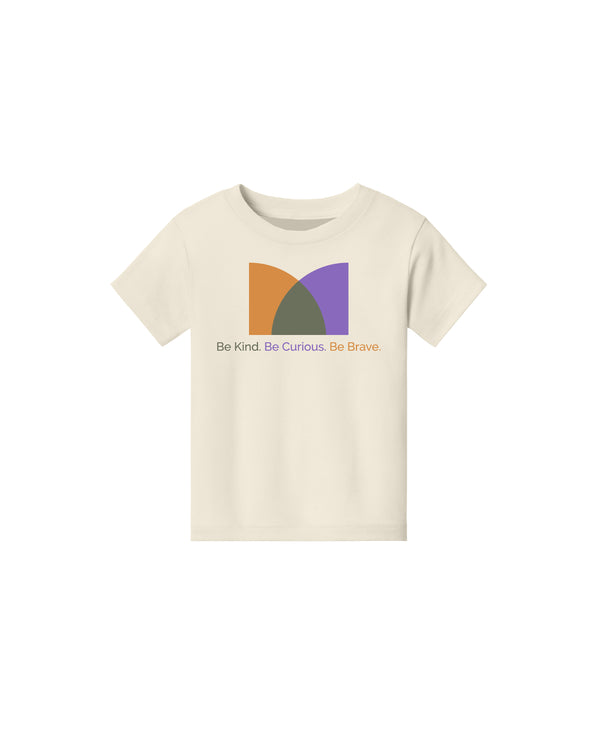 Mara - Logo Toddler T-Shirt - Natural